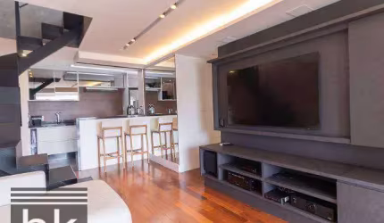 Cobertura com 1 dormitório, 121 m² - venda por R$ 2.200.000,00 ou aluguel por R$ 14.669,09/mês - Pinheiros - São Paulo/SP