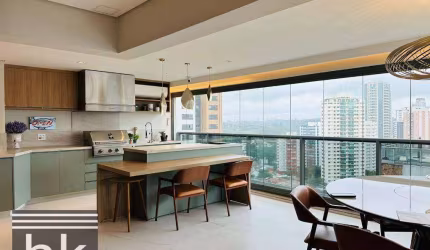 Apartamento com 2 dormitórios à venda, 192 m² por R$ 4.200.000,00 - Campo Belo - São Paulo/SP