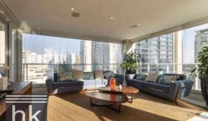Apartamento com 4 dormitórios, 370 m² - venda por R$ 11.000.000,00 ou aluguel por R$ 55.000,00/mês - Campo Belo - São Paulo/SP