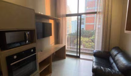 Apartamento com 1 dormitório para alugar, 37 m² por R$ 5.687,22/mês - Pinheiros - São Paulo/SP