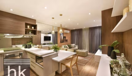 Apartamento com 1 dormitório para alugar, 74 m² por R$ 13.200,00/mês - Vila Nova Conceição - São Paulo/SP