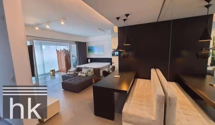 Studio com 1 dormitório para alugar, 49 m² por R$ 6.002/mês - Brooklin - São Paulo/SP