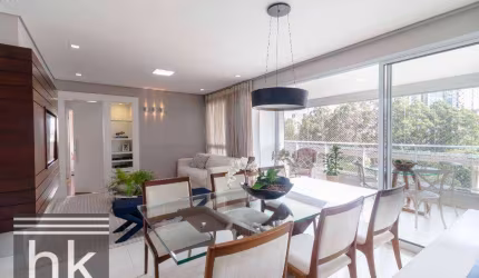 Apartamento com 3 dormitórios à venda, 134 m² por R$ 2.390.000 - Brooklin - São Paulo/SP