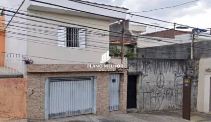 2 Casas Assobradada à Venda na Ponte Rasa - Casa com 2 Dormitórios, Sala, Cozinha e Banheiro e Área de Serviço e 2 Vagas - 220M² T - CA0363