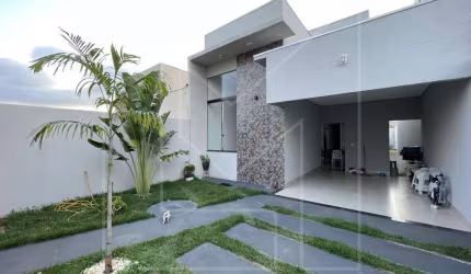 Casa para Venda em Caldas Novas, Setor Alto da Boa Vista, 3 dormitórios, 1 suíte, 2 banheiros, 2 vagas