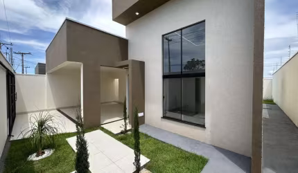 Casa para Venda em Caldas Novas, Chácaras Itapema, 3 dormitórios, 1 suíte, 2 banheiros, 2 vagas