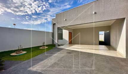 Casa para Venda em Caldas Novas, Residencial Morada Nobre, 3 dormitórios, 1 suíte, 2 banheiros, 2 vagas