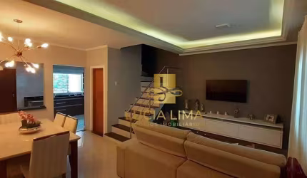 Sobrado dos SONHOS, com ESPAÇO GOURMET,  4 dormitórios à venda, 167 m² por R$ 750.000