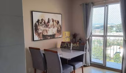 Apartamento para ALUGAR MOBILIADO, com LAZER COMPLETO, 3 dormitórios, 70 m² por R$ 2.500/mês - Parque Residencial Flamboyant - São José dos Campos/SP