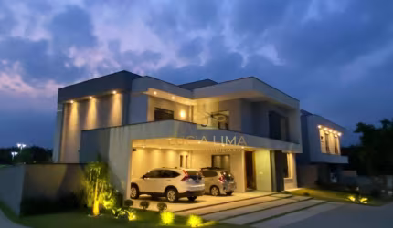 Sobrado LUXUOSO para ALUGAR, com 3 dormitórios, 411 m² por R$ 18.000/mês - Colinas do Paratehy Norte - São José dos Campos/SP