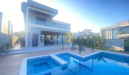 Sobrado INCRÍVEL para ALUGAR com PISCINA, com 3 dormitórios, 411 m² por R$ 18.000/mês - Colinas do Paratehy Norte - São José dos Campos/SP