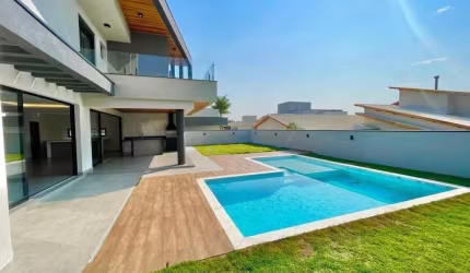 Sobrado LUXUOSO para ALUGAR, com PISCINA, 5 SUÍTES, 400 m² por R$ 18.000/mês - Colinas do Paratehy Norte - São José dos Campos/SP