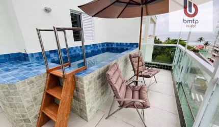 Cobertura com 3 dormitórios à venda, 98 m² por R$ 897.000,00 - Centro - Bertioga/SP