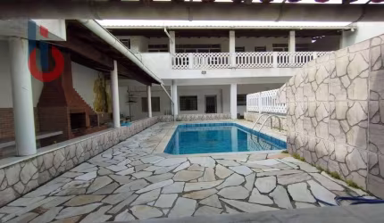 Casa com 4 dormitórios para alugar, 230 m² por R$ 4.500,00/mês - Chácaras - Bertioga/SP