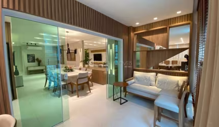 Residencial Isis Dellagnelo: Apartamento de 3 Suítes Finamente Mobiliado com Sacada Gourmet
