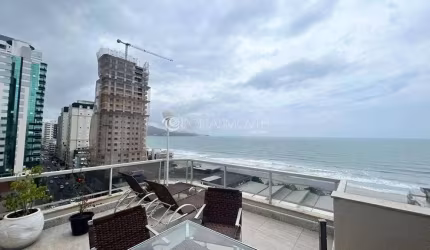 Luxo e Conforto em Meia Praia: Residencial Itapema com 4 Suítes, Terraço e Ampla Vista Mar