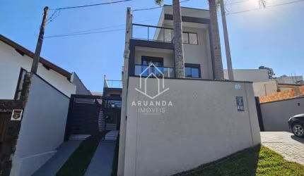 Sobrado Triplex Novo- Com terreno - 169m² - Atuba Curitiba