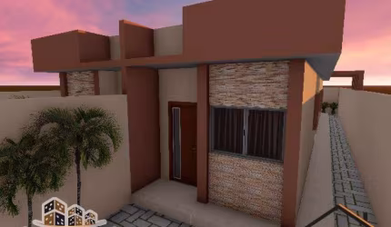 Casa com 2 quartos à venda no Balneário dos Golfinhos, Caraguatatuba  por R$ 275.000
