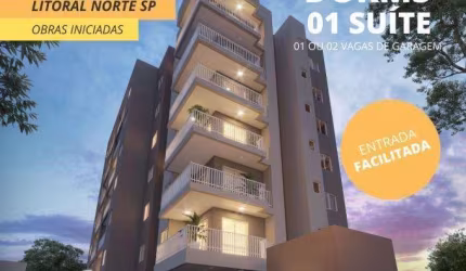 Apartamento com 2 quartos à venda na Rua Joaquim Aurélio Nabuco de Araújo, Porto Novo, Caraguatatuba por R$ 449.000