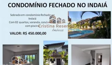 Casa em condomínio fechado com 2 quartos à venda na Rua Joaquim Aurélio Nabuco de Araújo, Indaiá, Caraguatatuba por R$ 450.000