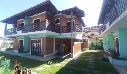 Casa em condomínio fechado com 3 quartos à venda no Martim de Sá, Caraguatatuba  por R$ 499.000