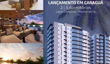 Apartamento com 3 quartos à venda no Martim de Sá, Caraguatatuba , 80 m2 por R$ 409.000