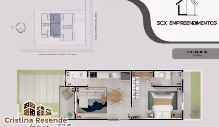 Kitnet / Stúdio à venda no Porto Novo, Caraguatatuba , 30 m2 por R$ 325.000