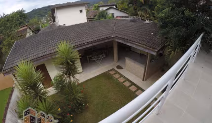 Casa em condomínio fechado com 3 quartos à venda em Horto Florestal, Ubatuba  por R$ 850.000