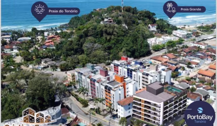 Apartamento com 1 quarto à venda em Tenório, Ubatuba  por R$ 326.000
