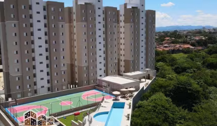 Apartamento com 2 quartos à venda no Jardim Ana Rosa, Taubaté  por R$ 258.000