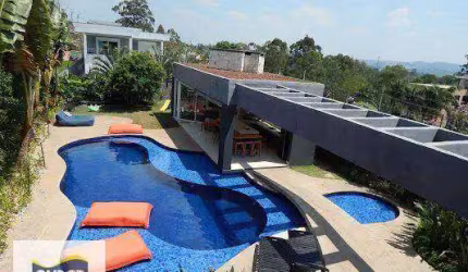 Casa à venda, 500 m² por R$ 3.900.000,00 - Chácaras São Carlos - Cotia/SP