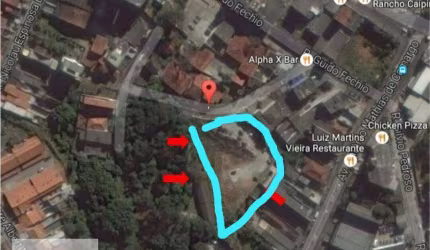 Terreno à venda, 2350 m² por R$ 1.350.000,00 - Jardim Leonor - Cotia/SP