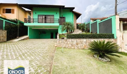 Casa com 3 dormitórios para alugar, 330 m² por R$ 9.066,98/mês - Parque Dom Henrique - Cotia/SP