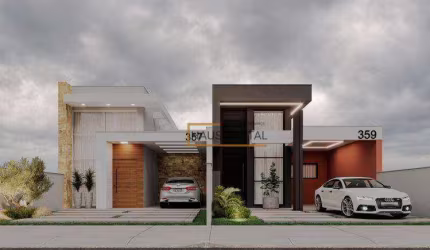 Casa 3 dormitorios com vagas de garagem