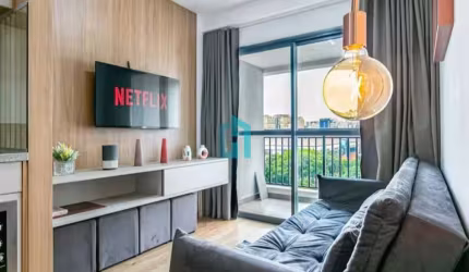 Apartamento com 1 quarto para alugar na Avenida dos Carinás, 268, Moema, São Paulo por R$ 3.500
