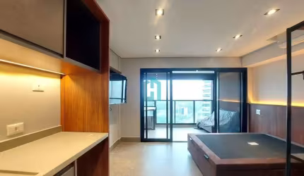 Apartamento com 1 quarto para alugar na Avenida Açocê, 50, Moema, São Paulo por R$ 3.500