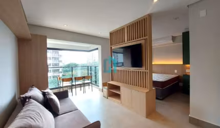 Apartamento com 1 quarto para alugar na Avenida Açocê, 50, Moema, São Paulo por R$ 4.930