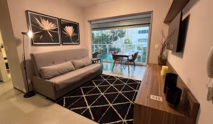 Apartamento com 1 quarto para alugar na Avenida Jandira, 631, Indianópolis, São Paulo por R$ 4.900