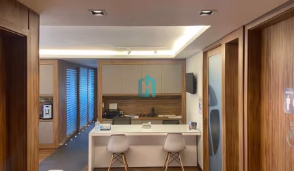Sala comercial com 3 salas para alugar na Rua Joaquim Floriano, 871, Itaim Bibi, São Paulo por R$ 25.000
