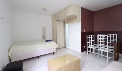 Apartamento com 1 quarto para alugar na Alameda dos Maracatins, 971, Moema, São Paulo por R$ 1.970