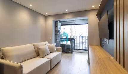 Apartamento com 1 quarto para alugar na Alameda dos Maracatins, 280, Indianópolis, São Paulo por R$ 4.600