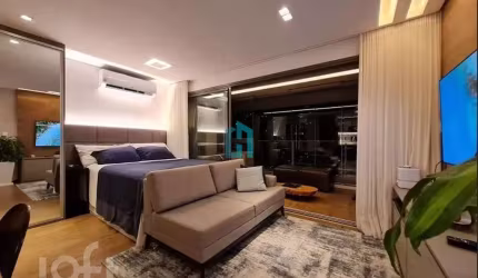 Apartamento com 1 quarto à venda na Rua Nova York, 245, Brooklin Paulista, São Paulo por R$ 895.000