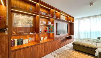 Apartamento com 4 quartos à venda na Avenida Roque Petroni Júnior, 630, Jardim das Acacias, São Paulo por R$ 4.950.000