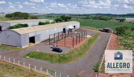 Barracão, 1850 m² - venda por R$ 9.000.000,00 ou aluguel por R$ 39.000,00/mês - JACUTINGA - Bady Bassitt/SP