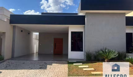 Casa Moderna à Venda no Condomínio Village Damha II  com 3 Dormitórios e Quintal Espetacular Próxima à Represa!