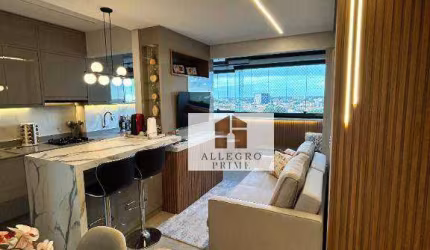 Apartamento à venda no Cond Nova Residence com 2 dormitórios e 2 vagas de garagem / Próximo a Av Murchid Homsi