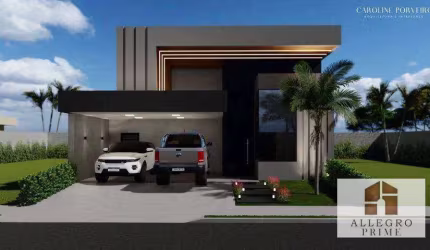Casa à venda no Village Damha IV com 3 suítes e 2 vagas de garagem/ Mirassol-SP