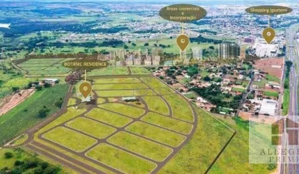 Terreno à venda no  Botânic Residence com 405m² / Próximo ao Iguatemi