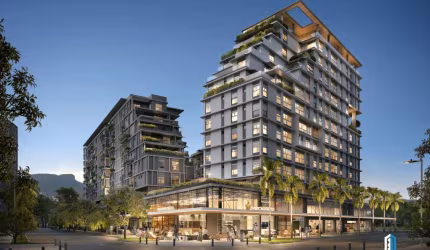 Apartamento à venda com 58,91m², 1 quarto/suíte no bairro Pedra Branca em Palhoça-SC