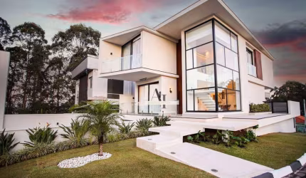 Casa com 4 dormitórios à venda, 328 m² por R$ 3.489.000,00 - Residencial Real Park - Arujá/SP